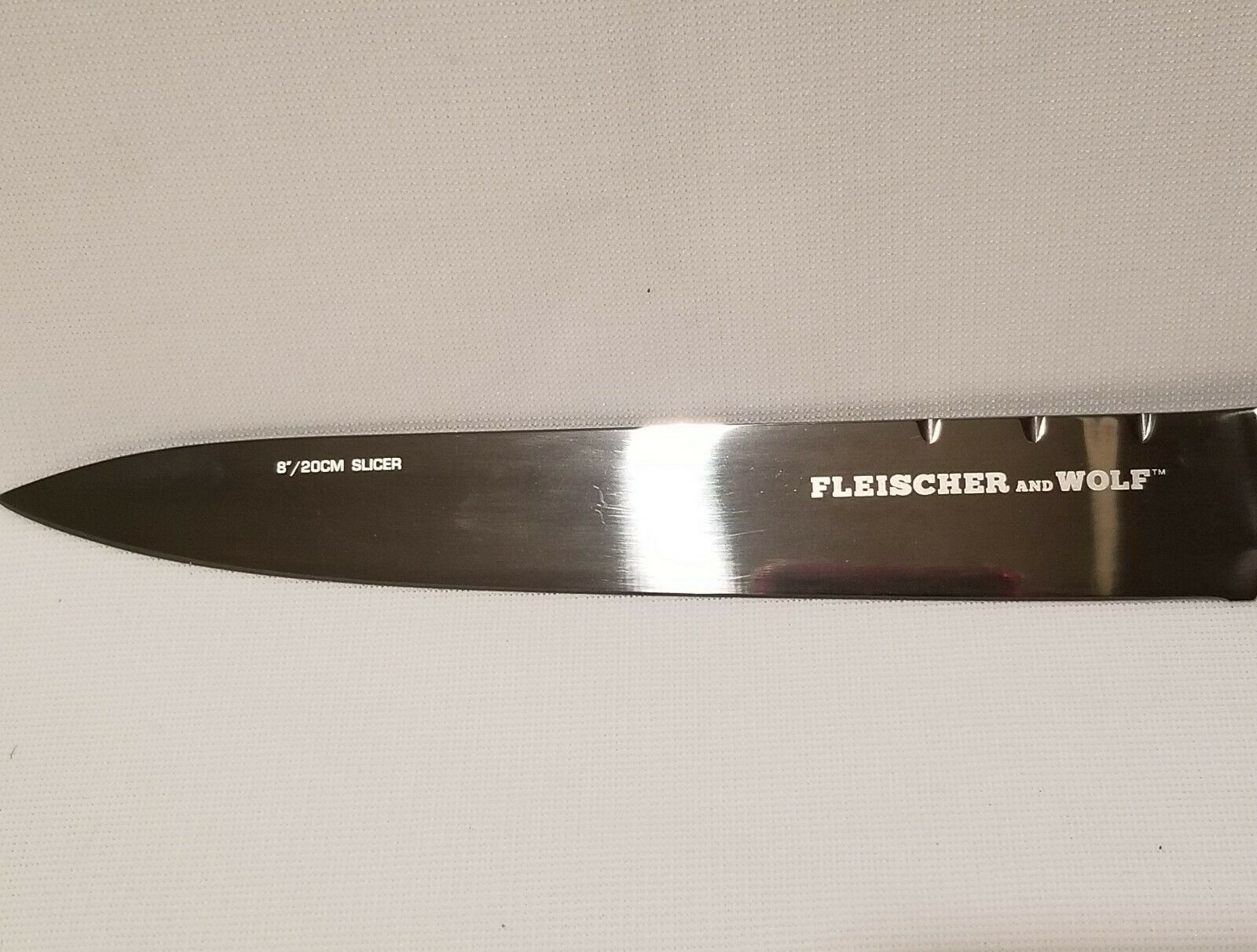 Fleischer And Wolf 7 Pc Seville Hammered Knife Set With Block New In Box - Fresh Stock Dated January 2026