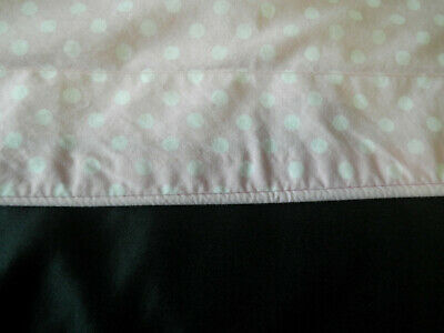 Pottery Barn Kids Standard Pillow Sham Light Pink White Polka Dot Whimsical - Fresh Stock Dated December 2025