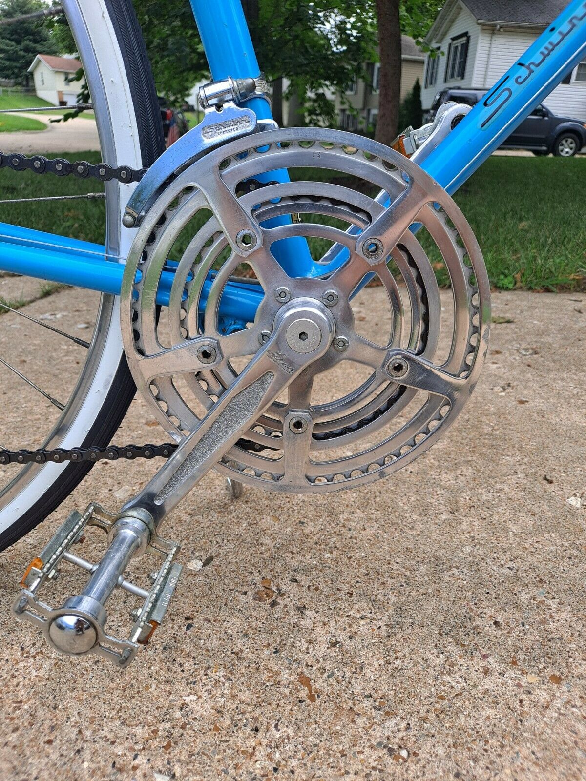 1972 Schwinn Sports Tourer 10 Speed Opaque Blue - Fresh Stock Dated February 2026