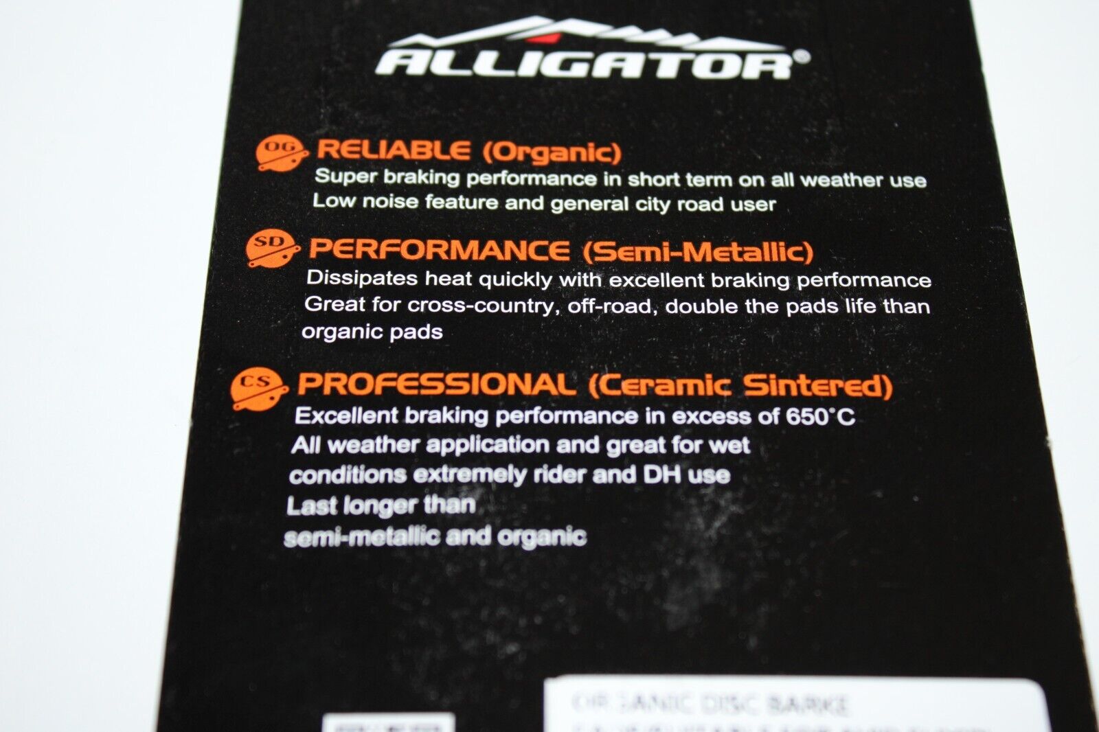 Organic Bicycle Disc Brake Pads Avid Elixir MTB Road All-Weather Free Shipping!! - Fresh Stock Dated February 2026