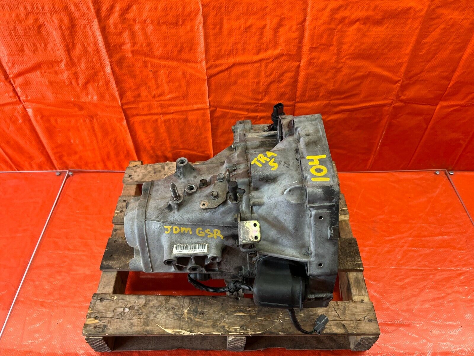 94-01 ACURA INTEGRA GSR B18C1 NON LSD S80 MANUAL 5 SPEED TRANSMISSION B16 B18 - Fresh Stock Dated February 2026