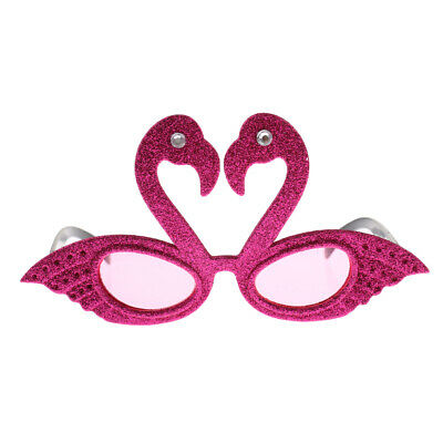 Tropical Flamingo Sunglasses Hawaiian Luau Party Glasses Novelty Fancy Dress - Fresh Stock Dated February 2026