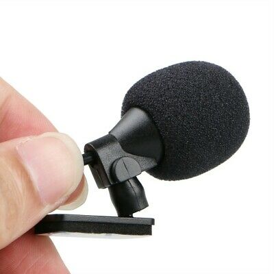 Mini Pocket 3.5mm Car Stereo External Microphone For Enabled Audio GPS DVD Radio - Fresh Stock Dated February 2026