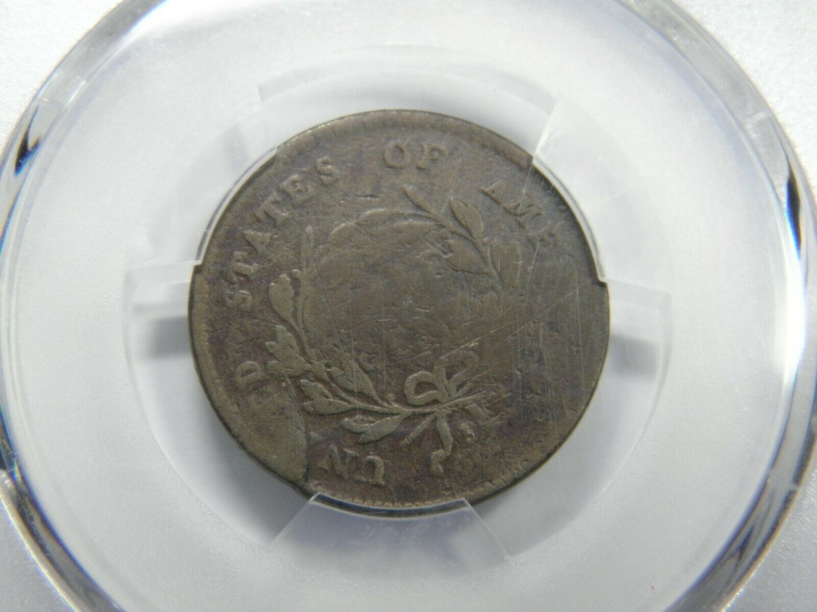 1797 LIBERTY CAP 1/2c 1OVER1 PCGS SECURE G-DET. LOOKS MUCH NICER THAN IT SOUNDS - Fresh Stock Dated February 2026