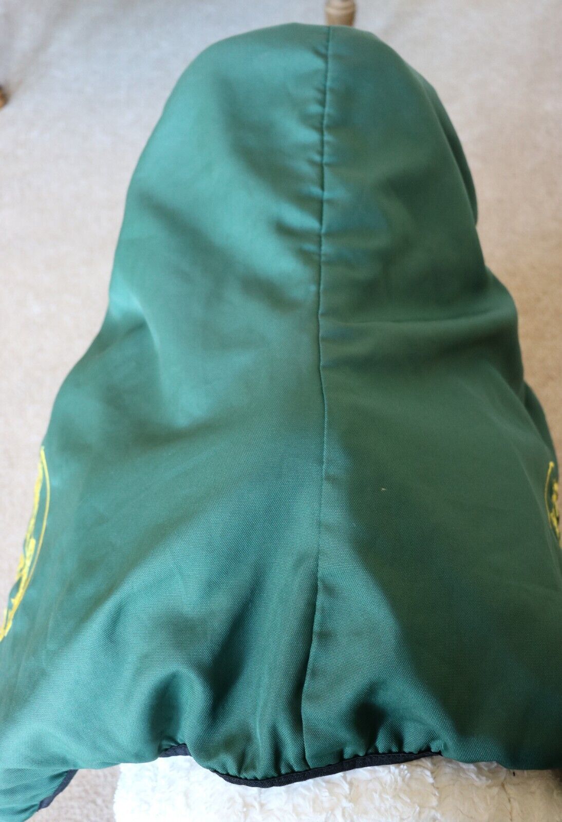 Devoucoux English Saddle Cover Hunter/Jumper French Fleece Lined Green - Fresh Stock Dated December 2025
