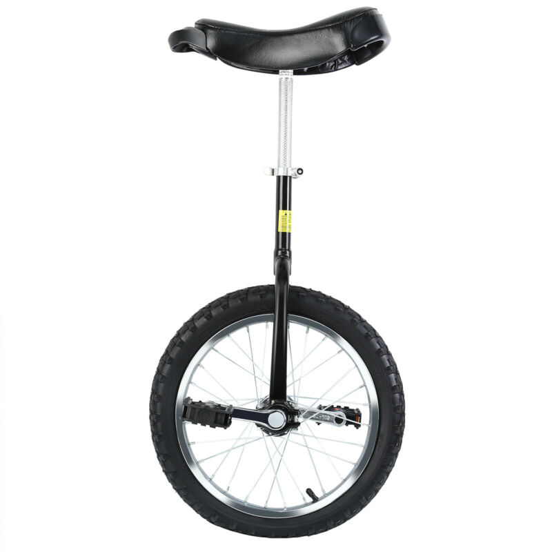 16'' Unicycle Mountain Unicycle Leakproof Butyl Tire Wheel Cycling Fitness - Fresh Stock Dated February 2026