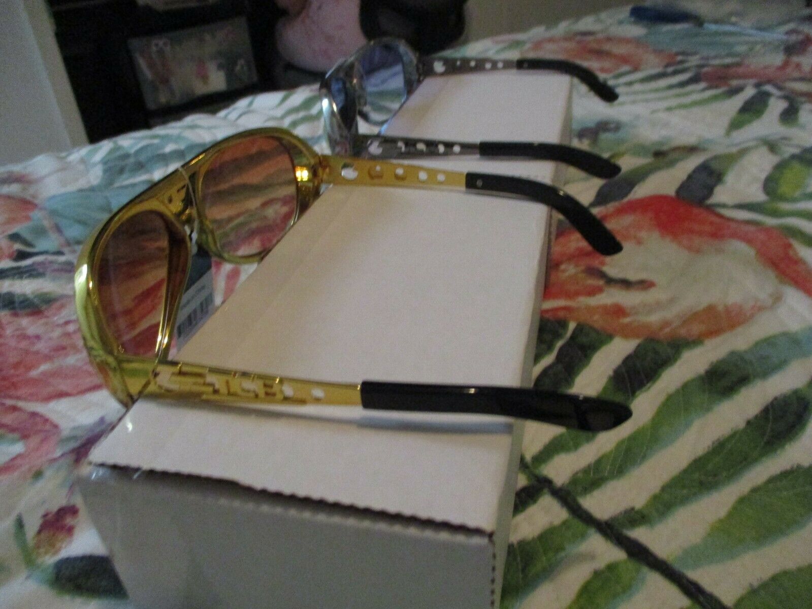 Elvis Presley Sunglasses (2) New with Metal Arms  EP TCB Logo's - Fresh Stock Dated December 2025
