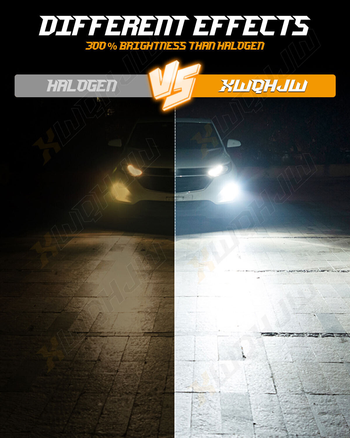 H8 H11 LED Headlight Bulbs High Low Beam Kit For Can-Am Defender HD5 HD8 HD10 - Fresh Stock Dated February 2026