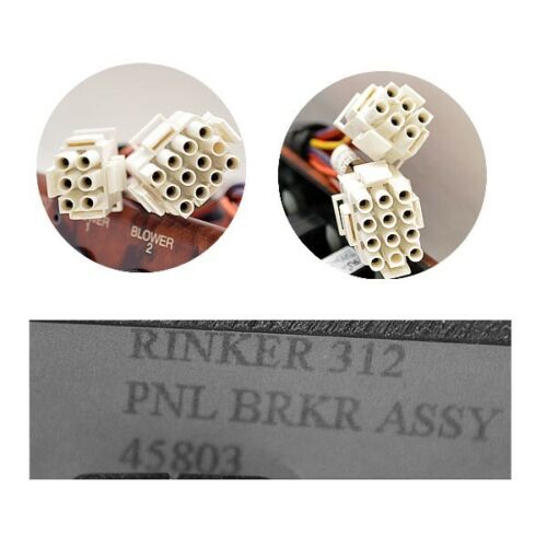 Rinker 312 206322C Woodgrain 11 IN Plastic Boat Press To Reset Breaker Panel - Fresh Stock Dated February 2026