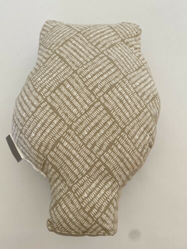 Land Of Nod Bedding Black Lamb Pillow Adorable 10x15” White & Black Beige - Fresh Stock Dated December 2025