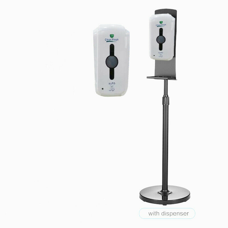 Hand Sanitizer Dispenser w/Adjustable Floor Stand for Business HandsFree 1200ml - Fresh Stock Dated February 2026