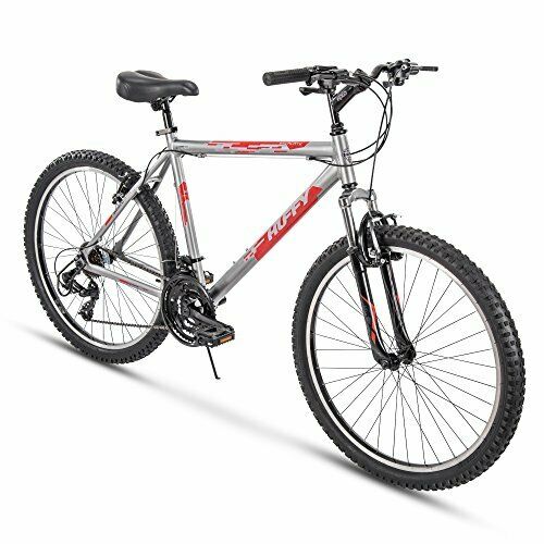 Hardtail Mountain Trail Bike 24 Gloss Nickel 26 Inch Wheels/20 Inch Frame - Fresh Stock Dated February 2026