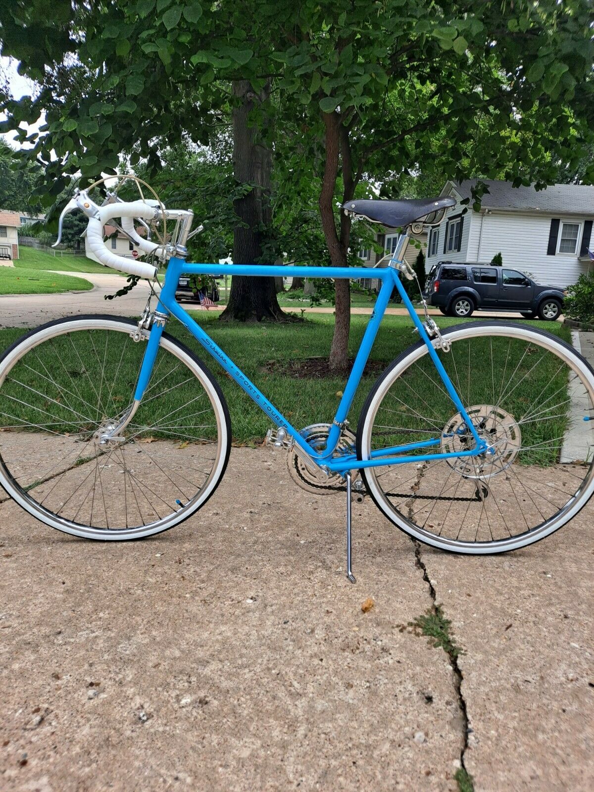 1972 Schwinn Sports Tourer 10 Speed Opaque Blue - Fresh Stock Dated February 2026