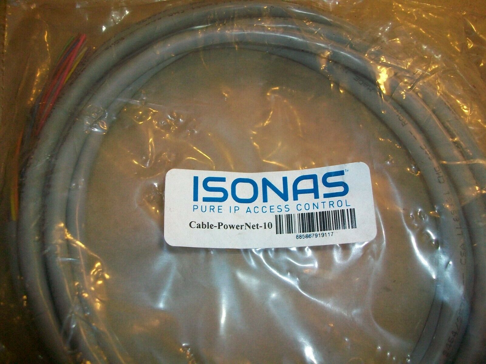 Isonas CABLE-RC03-10 10ft. Pigtail Pure IP Cable - Fresh Stock Dated December 2025
