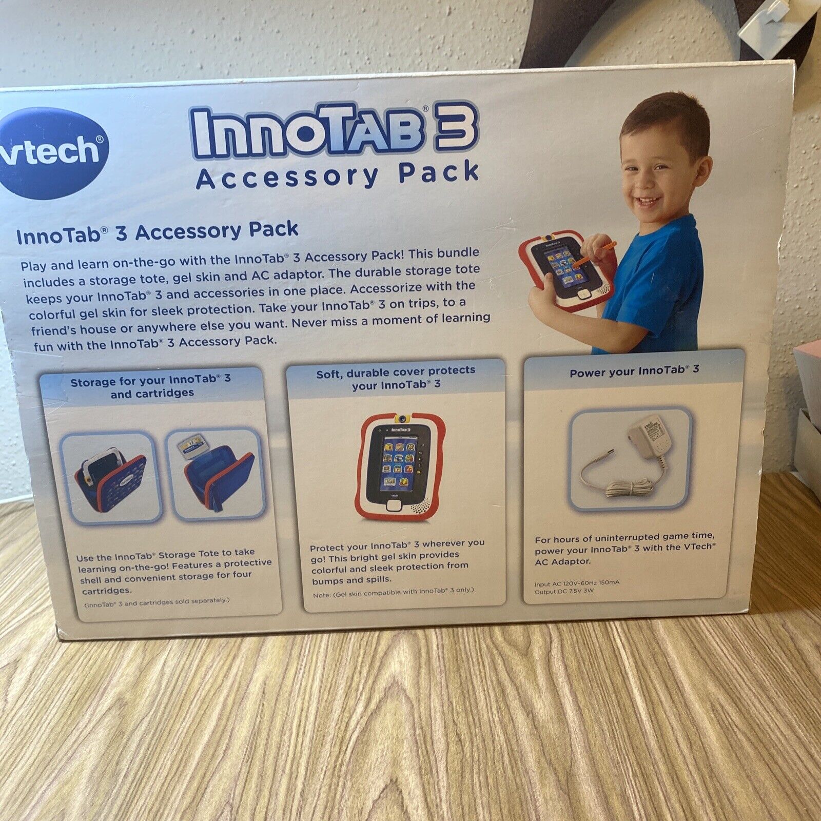 Vtech InnoTab 3 Blue Trucks Learning System Accessory Pack - Fresh Stock Dated February 2026