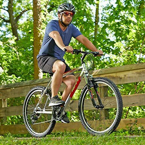 Hardtail Mountain Trail Bike 24 Gloss Nickel 26 Inch Wheels/20 Inch Frame - Fresh Stock Dated February 2026