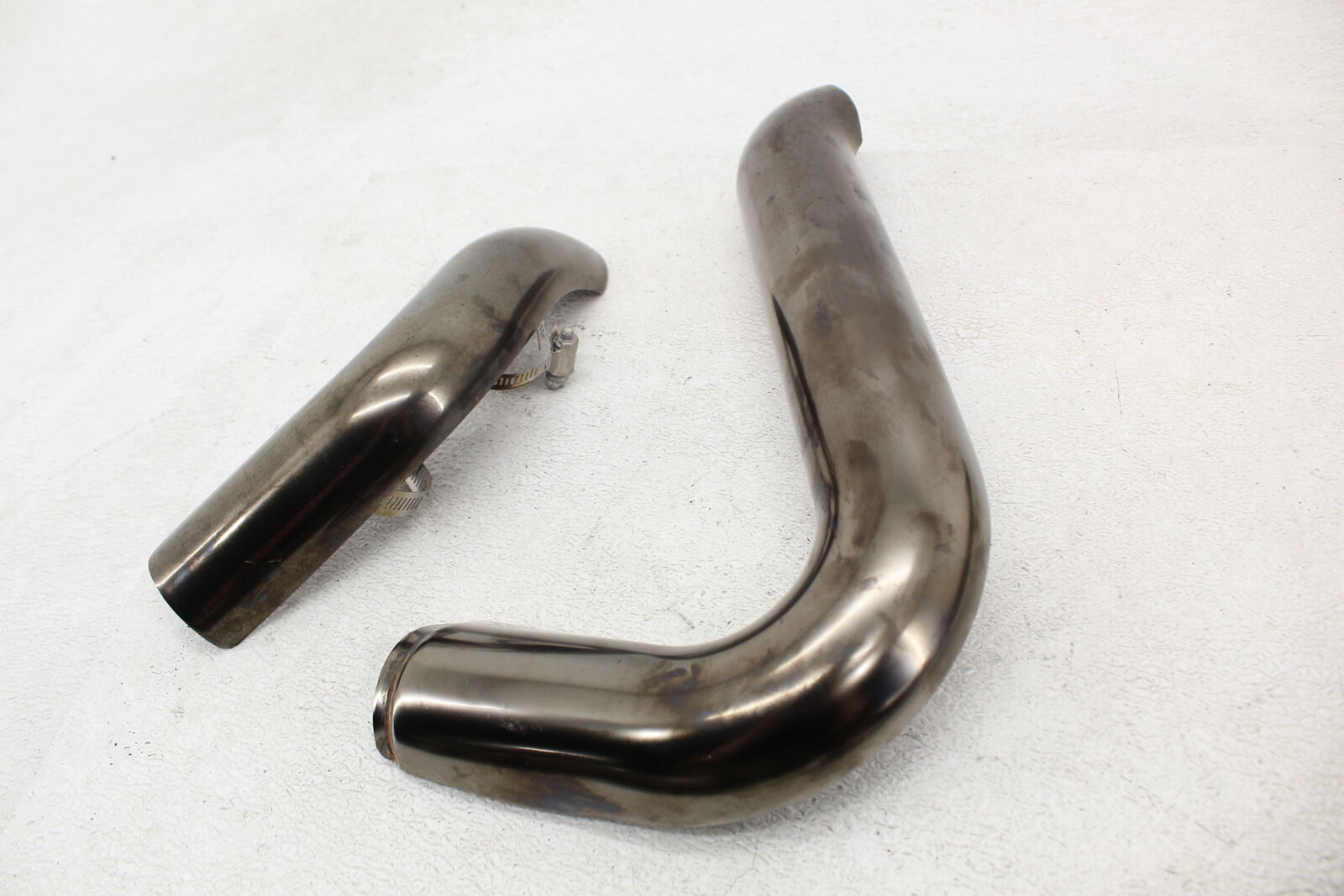 17-23 Harley Davidson Tri Glide  Exhaust Shield Guard black chrome - Fresh Stock Dated February 2026