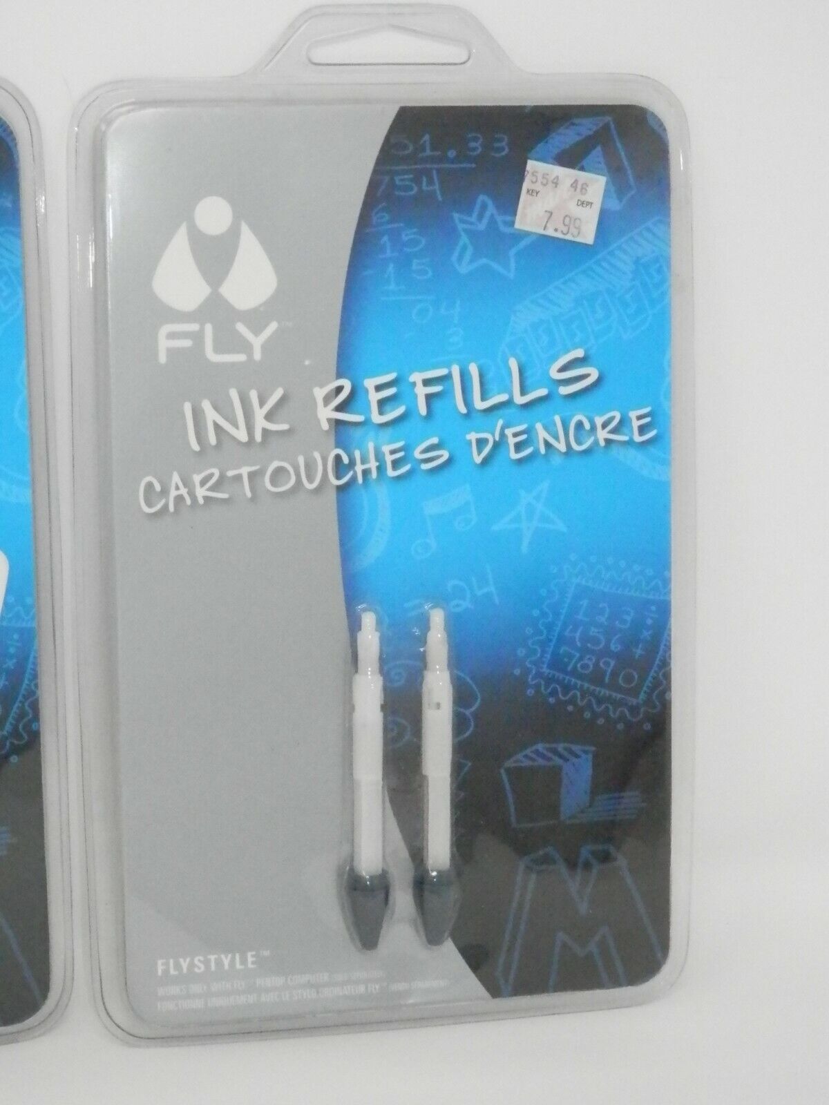 Lot FLY Ink Cartridge Refills & Green Face Plate - Flystyle LeapFrog Pentop NOS - Fresh Stock Dated February 2026