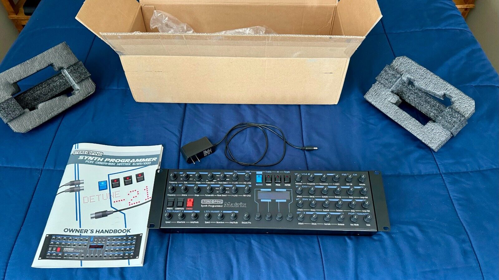 Stereoping Programmer Matrix Midi Controller for Oberheim 1000/6/6R - Fresh Stock Dated February 2026