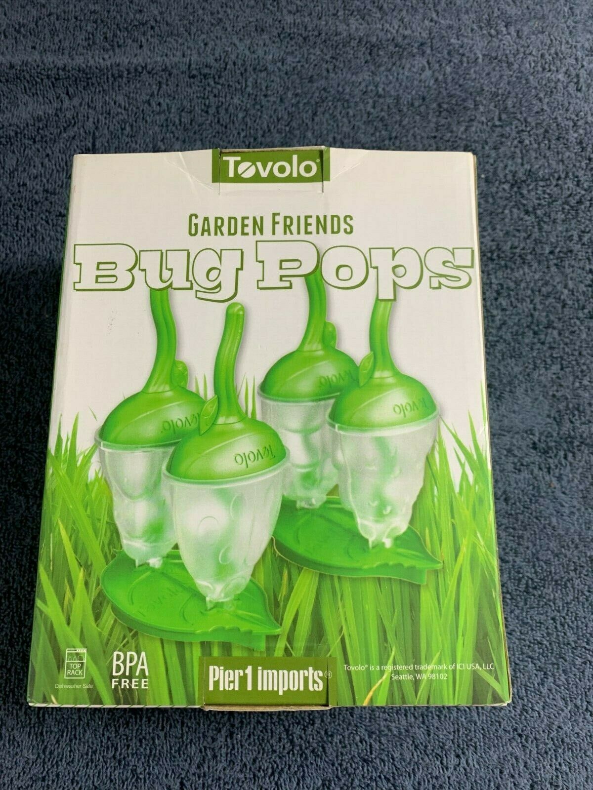 Tovolo Garden Friends Bug Pops Popsicle Molds Set of 4 - Fresh Stock Dated December 2025