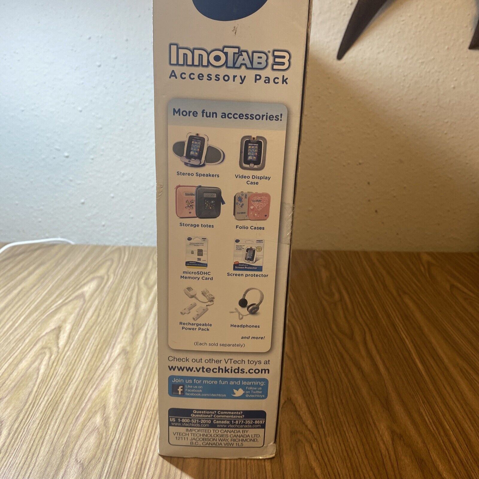 Vtech InnoTab 3 Blue Trucks Learning System Accessory Pack - Fresh Stock Dated February 2026