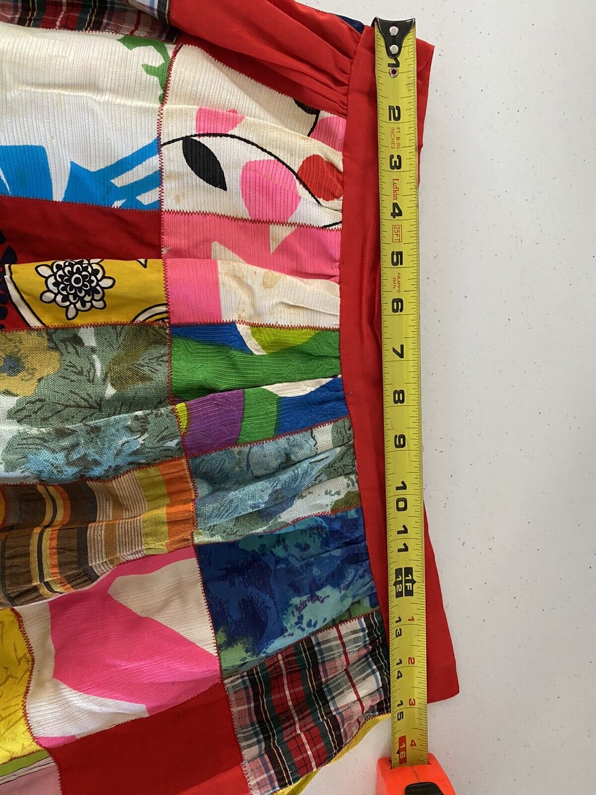 Vintage patchwork quilt skirt long small? colorful - Fresh Stock Dated March 2026
