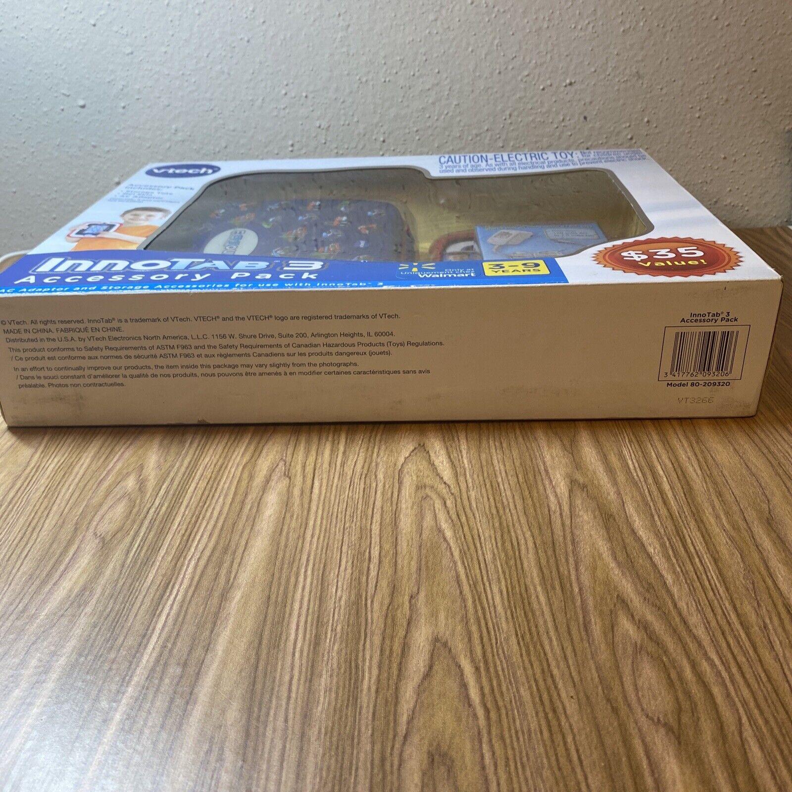 Vtech InnoTab 3 Blue Trucks Learning System Accessory Pack - Fresh Stock Dated February 2026