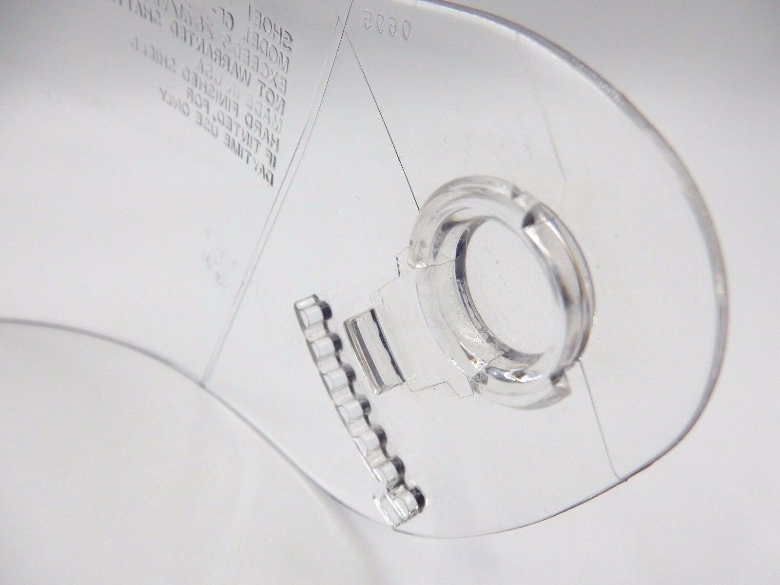 SHOEI CF-1 ANTI-FOG ANTI-SCRATCH DUAL COAT CLEAR MOTORCYCLE HELMET SHIELD - Fresh Stock Dated February 2026