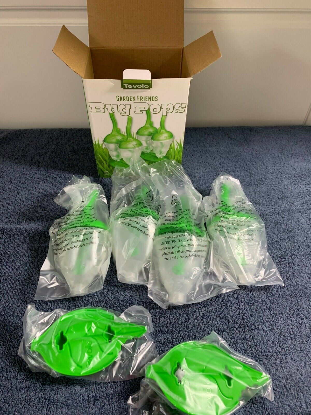 Tovolo Garden Friends Bug Pops Popsicle Molds Set of 4 - Fresh Stock Dated December 2025