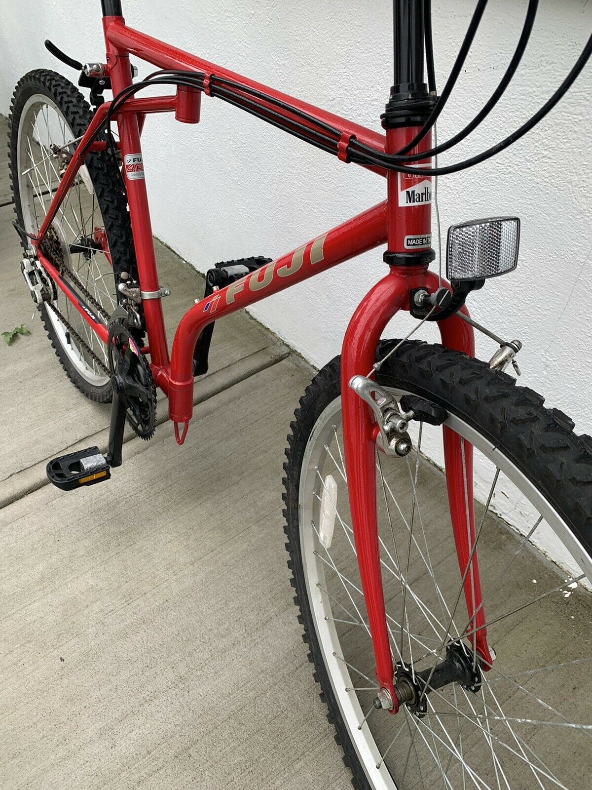 FUJI 4130 MARLBORO LIMITED EDITION FOLDING MOUNTAIN BIKE 15 SPEED CROMOLY FRAME - Fresh Stock Dated February 2026