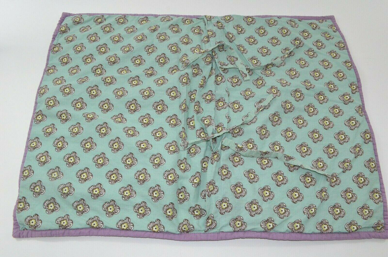 Pottery Barn Kids Brooklyn Quilted Standard Sham Purple Aqua Paisley Medallion - Fresh Stock Dated December 2025