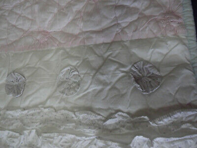 Pottery Barn Kids Bailey Ruffle Standard Quilted Sham Pink Purple White Floral - Fresh Stock Dated December 2025