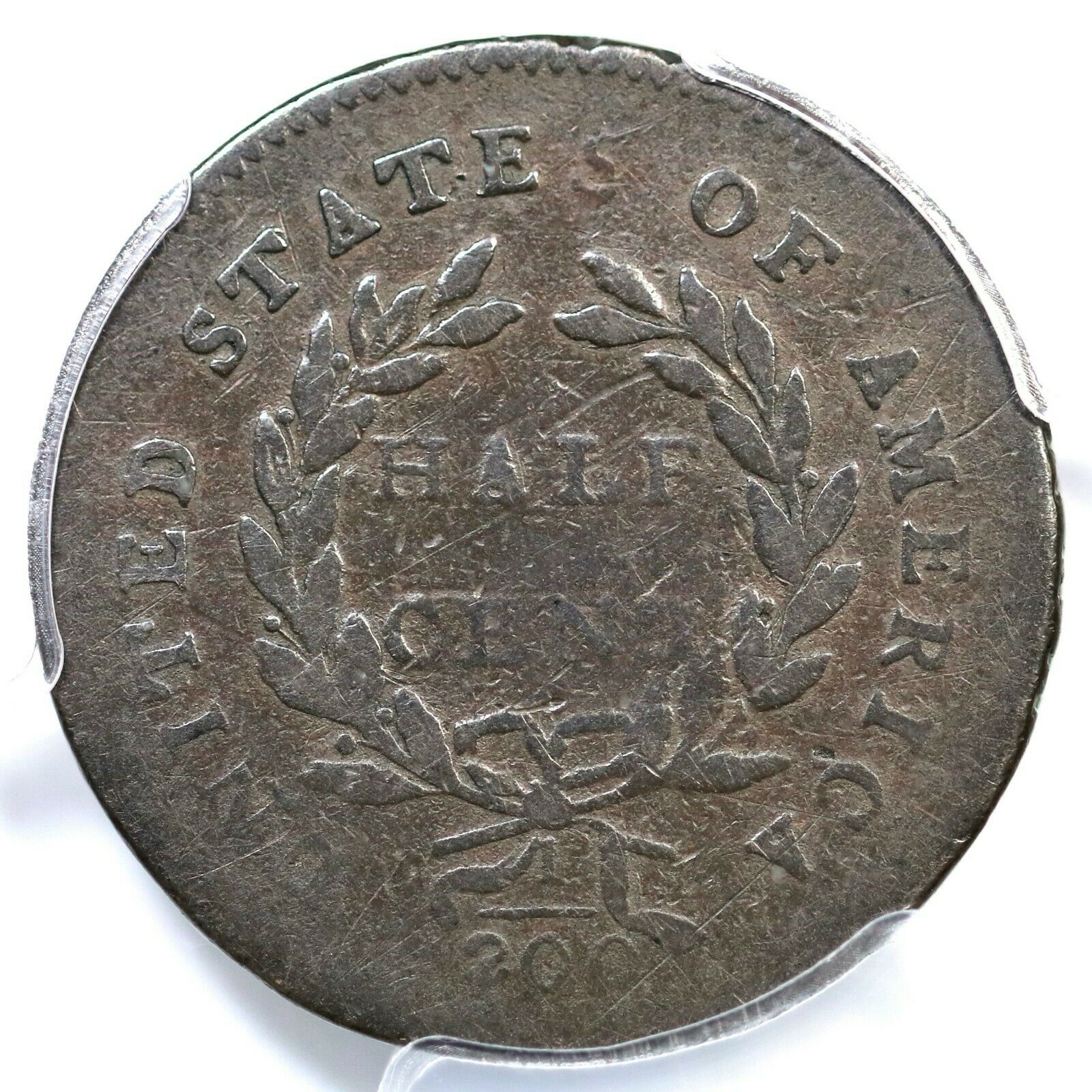 1794 C-2b R-5+ PCGS F 12 Liberty Cap Half Cent Coin 1/2c - Fresh Stock Dated February 2026