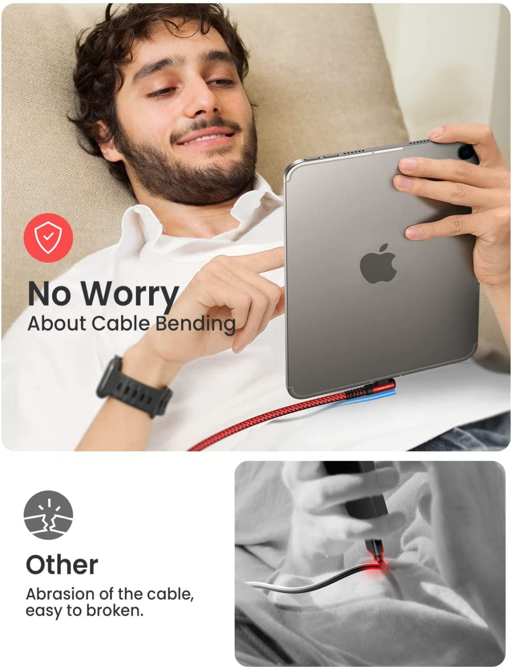 USB C to C Cable 100W/5A, 10FT Fastest Type C Fast Charging... - Fresh Stock Dated February 2026