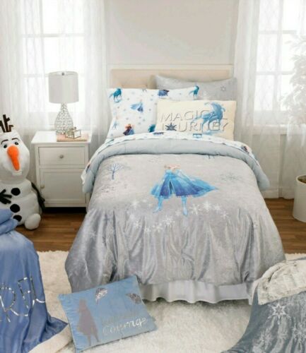 NEW!!  (2) Disney Frozen 2 Flip Sequins Magical Journey Water Horse Throw Pillow - Fresh Stock Dated December 2025