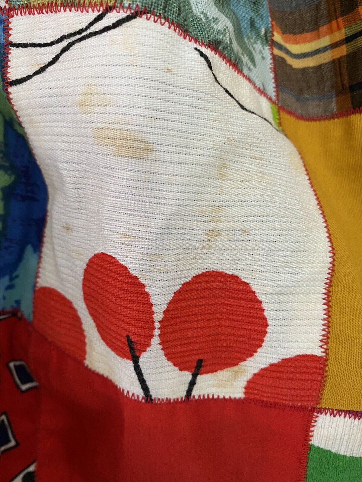 Vintage patchwork quilt skirt long small? colorful - Fresh Stock Dated March 2026