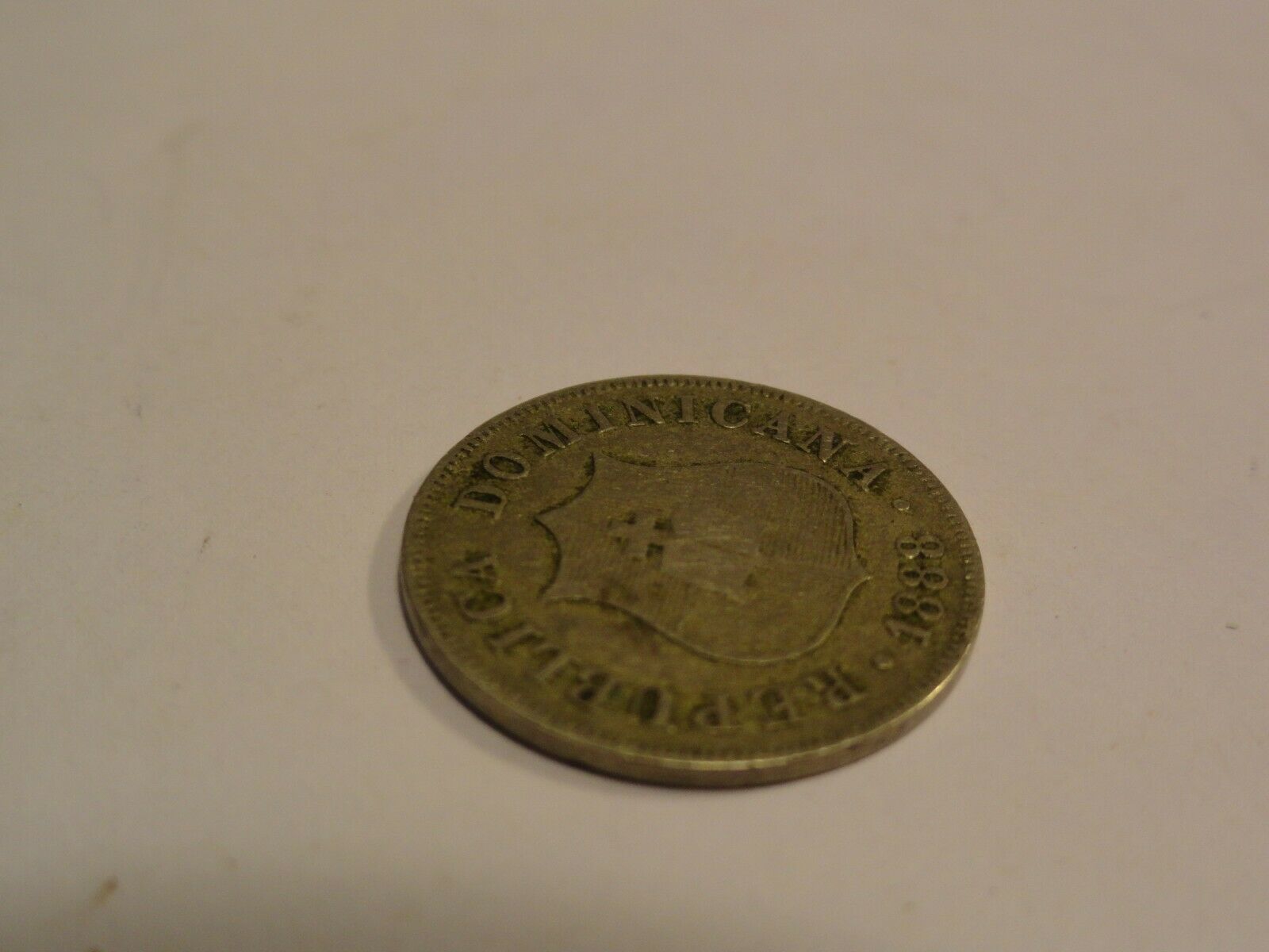1888-A Republica Dominicanna 2 1/2 Centavos Coin See Pictures Free Shipping - Fresh Stock Dated December 2025