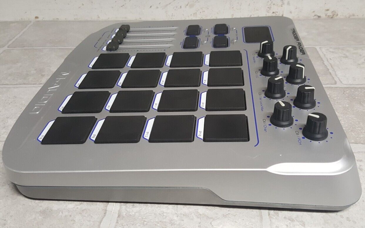 M-Audio Trigger Finger Controller (NO POWER ADAPTER) - Fresh Stock Dated February 2026