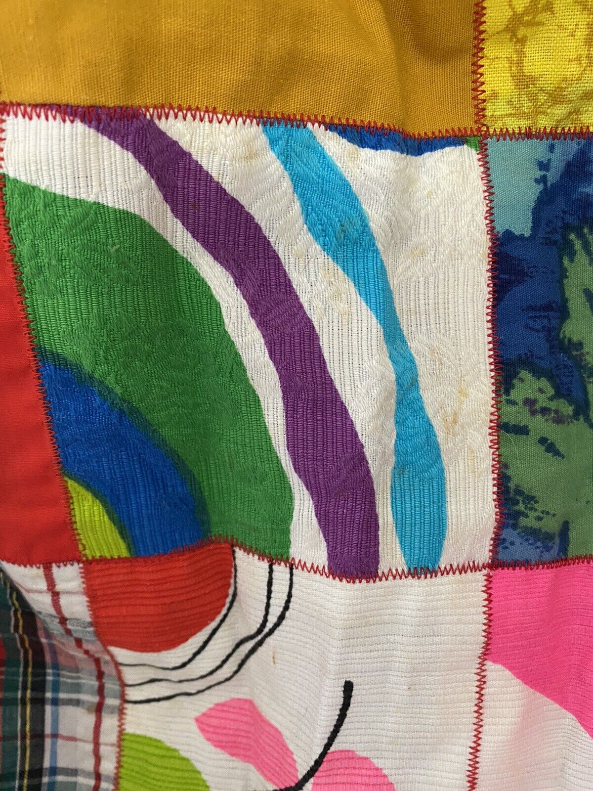 Vintage patchwork quilt skirt long small? colorful - Fresh Stock Dated March 2026