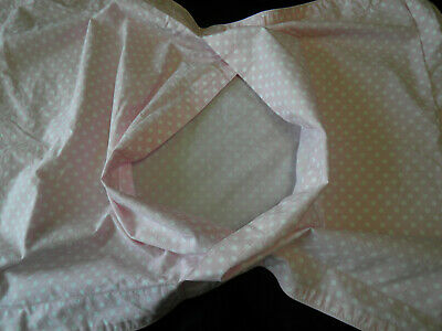 Pottery Barn Kids Standard Pillow Sham Light Pink White Polka Dot Whimsical - Fresh Stock Dated December 2025
