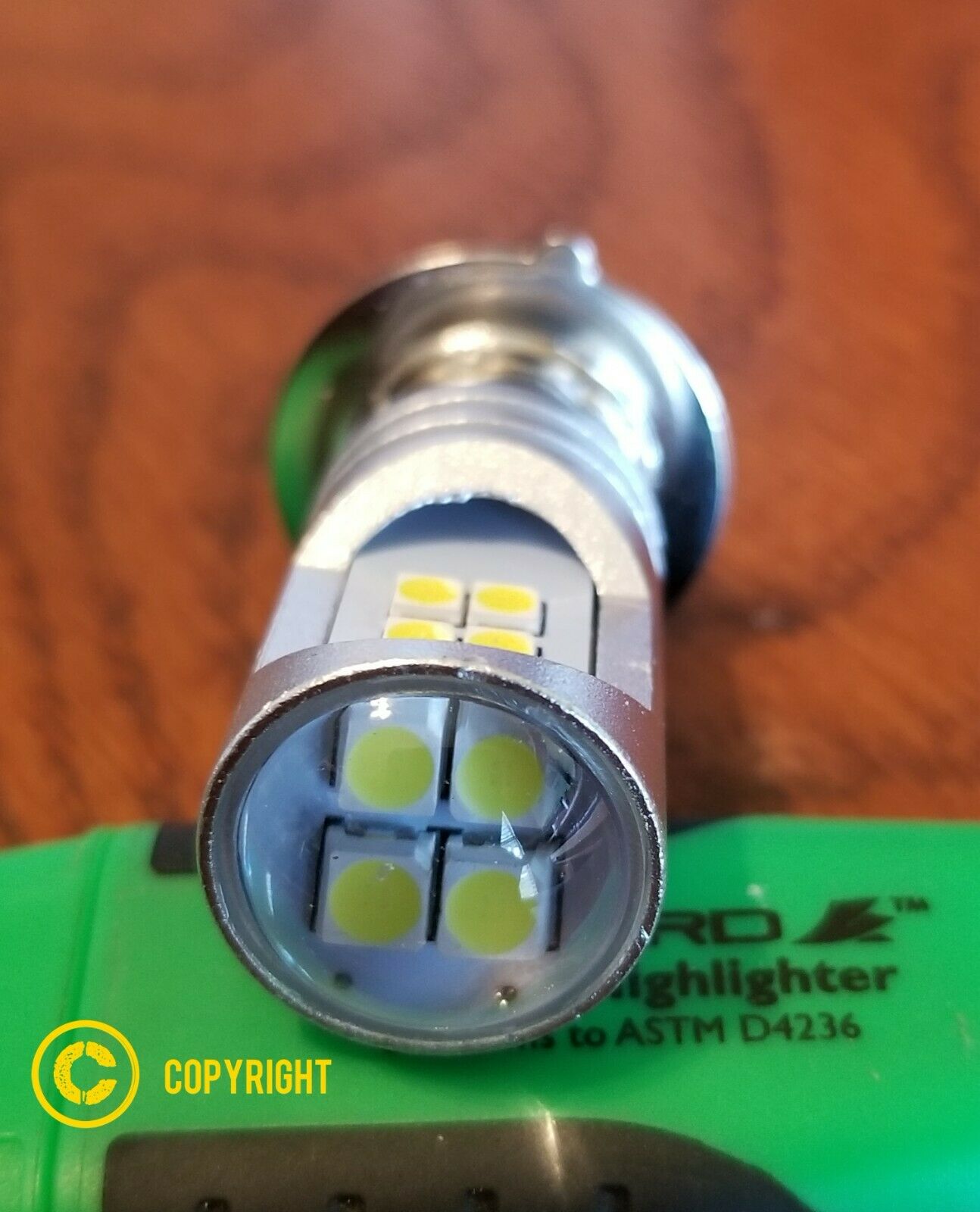 1 Super Brite LED light bulb for Honda XR200R XR250 XR400R XR600R XR650R 12v 30w - Fresh Stock Dated February 2026