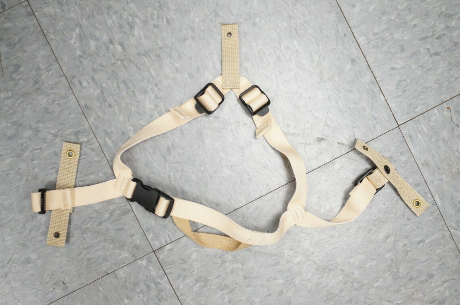 GI SDS 3 Point Helmet Chin Strap Replacement/Upgrade OD Green/ Desert Tan - Fresh Stock Dated December 2025