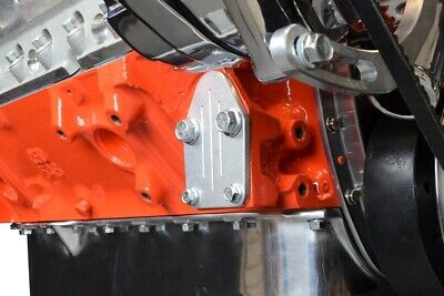 SBC Billet Aluminum Fuel Pump Block Off Plate - Fresh Stock Dated February 2026