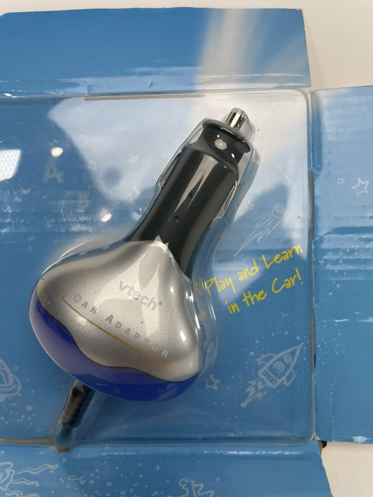 VTech Car Charger Adaptor MobiGo & V Reader On The Go - Fresh Stock Dated February 2026