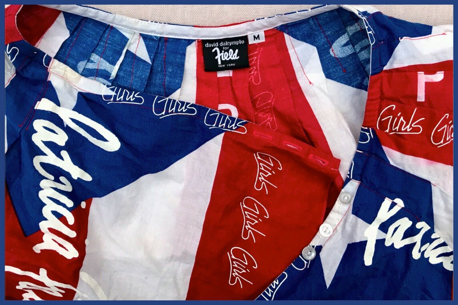 Collector's Vintage David Dalrymple for Patricia Field Pleat GIRLS Micro Skirt - Fresh Stock Dated February 2026