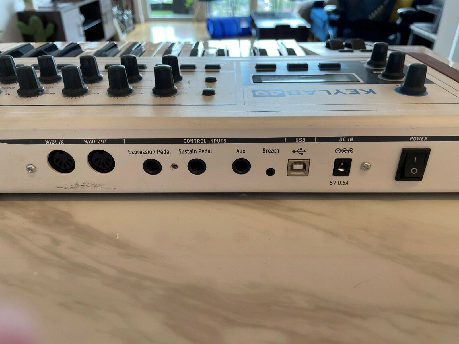 Vintage Wood Arturia KeyLab 49 MIDI Controller Keyboard 49 Keys White - Fresh Stock Dated February 2026