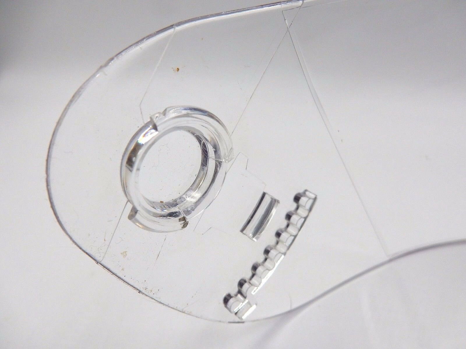 SHOEI CF-1 ANTI-FOG ANTI-SCRATCH DUAL COAT CLEAR MOTORCYCLE HELMET SHIELD - Fresh Stock Dated February 2026