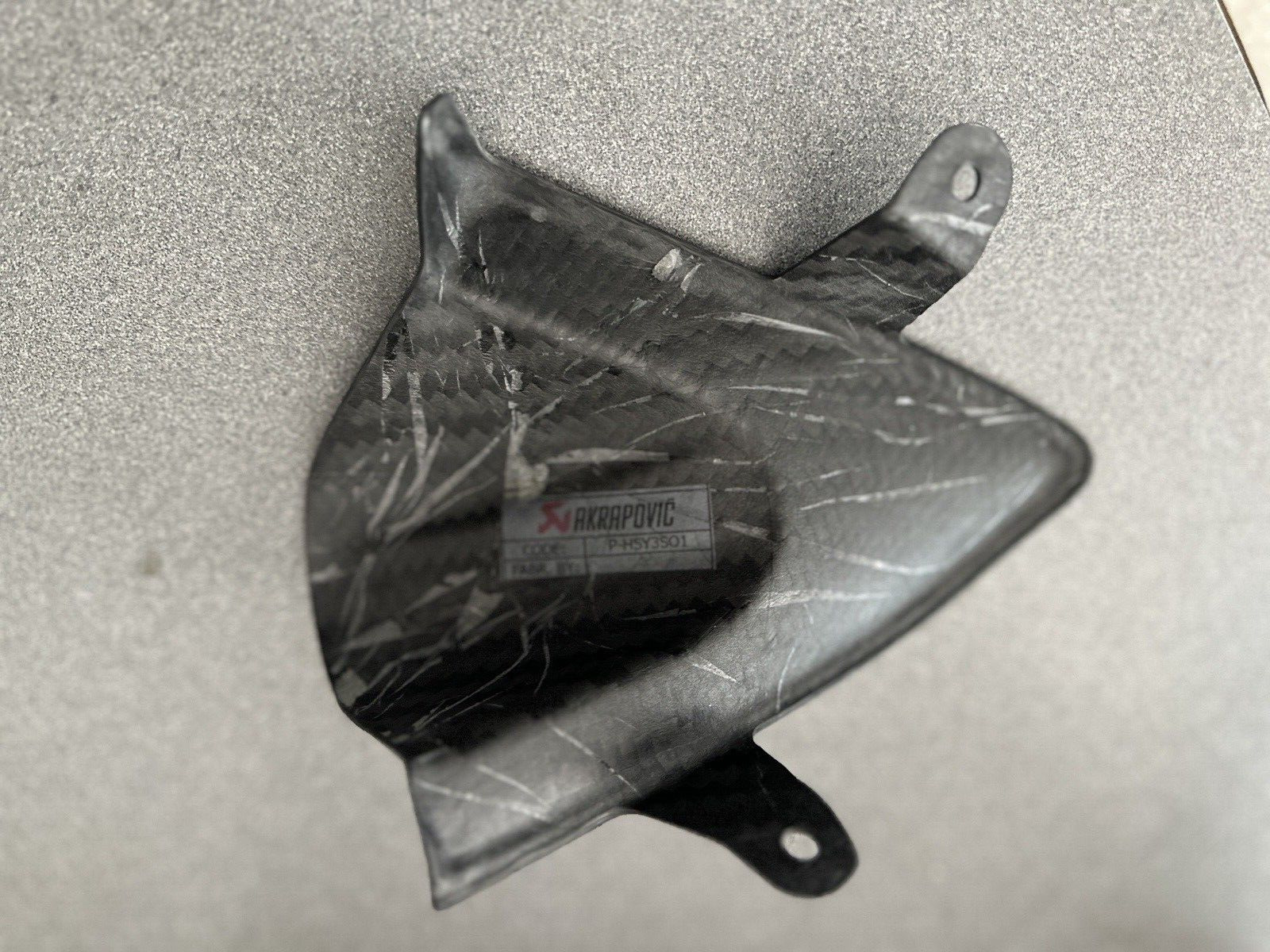 Akrapovic Carbon Fiber Heat Shield Yamaha YZF R3 MT-03 P-HSY3SO1 - Fresh Stock Dated February 2026