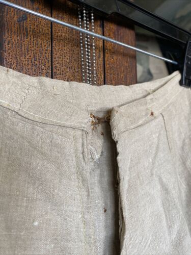 Antique Women’s Edwardian linen paddock skirt 1900’s - Fresh Stock Dated February 2026