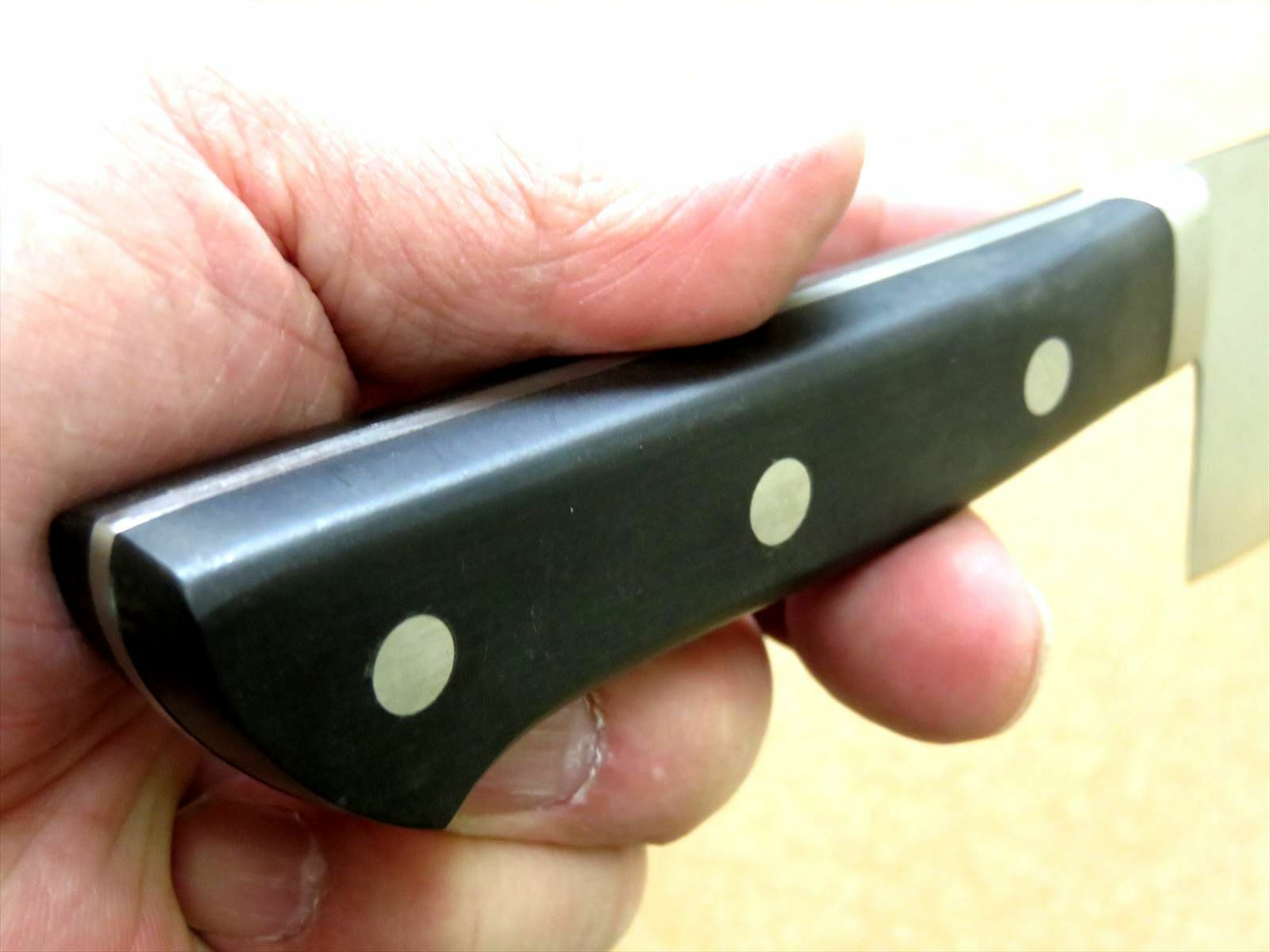 Japanese Masamune Kitchen Nakiri Vegetable Knife 160mm 6 inch Bolster SEKI JAPAN - Fresh Stock Dated December 2025